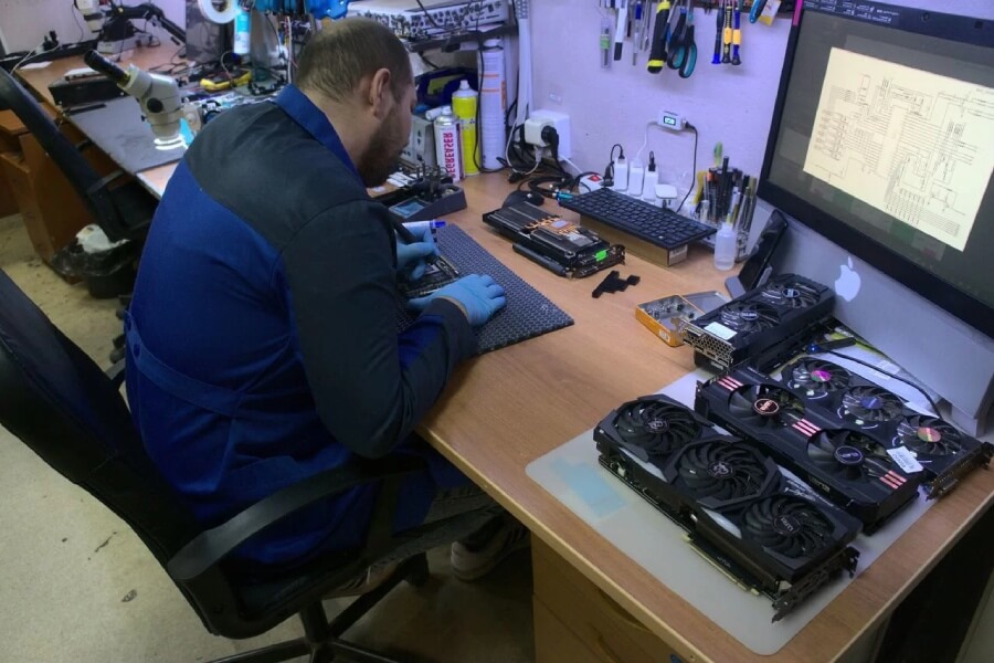 Сервис центр NVIDIA