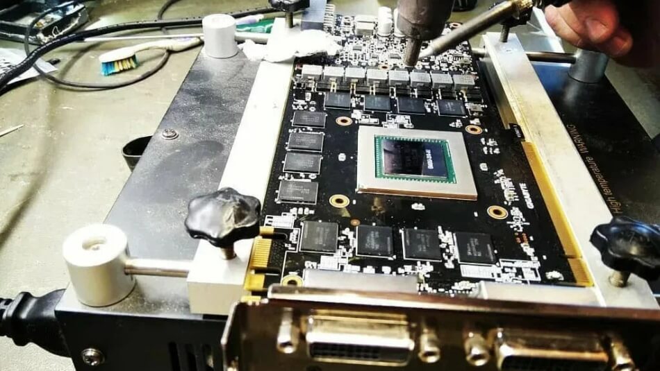 Ремонт техники NVIDIA